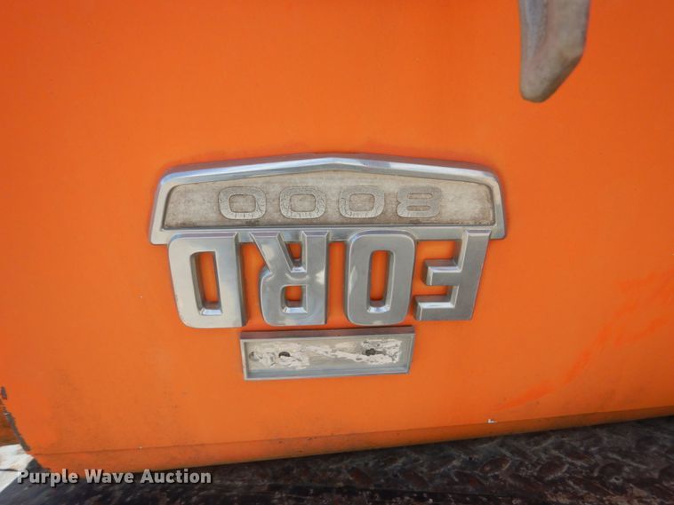 image for item FK9291 Ford 8000 truck hood