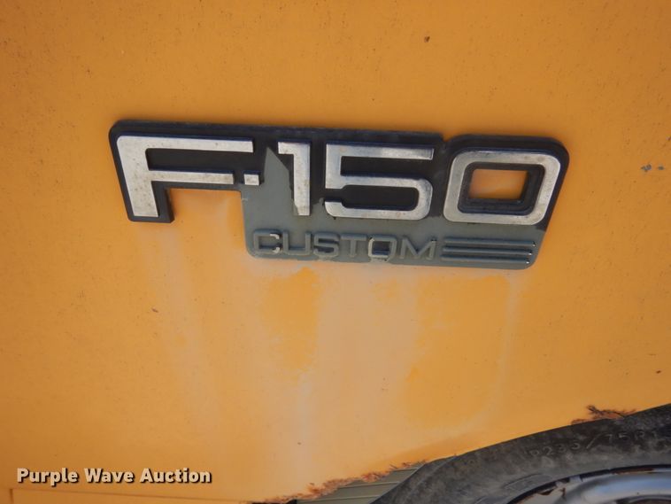 image for item FK9296 1992 Ford F150  pickup truck