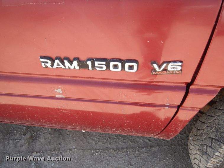 image for item FK9297 1994 Dodge Ram 1500  pickup truck