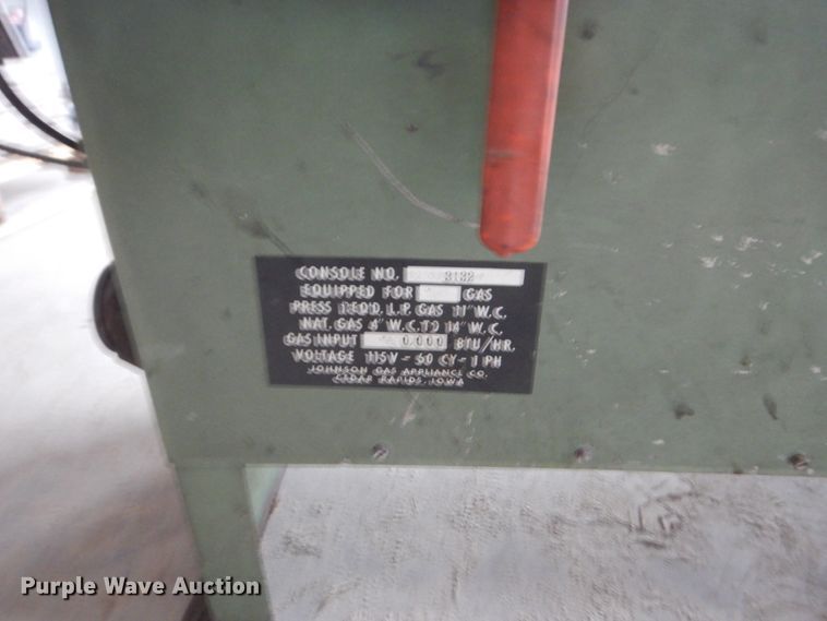 image for item FK9336 Johnson Gas Appliances Co. aluminum smelter