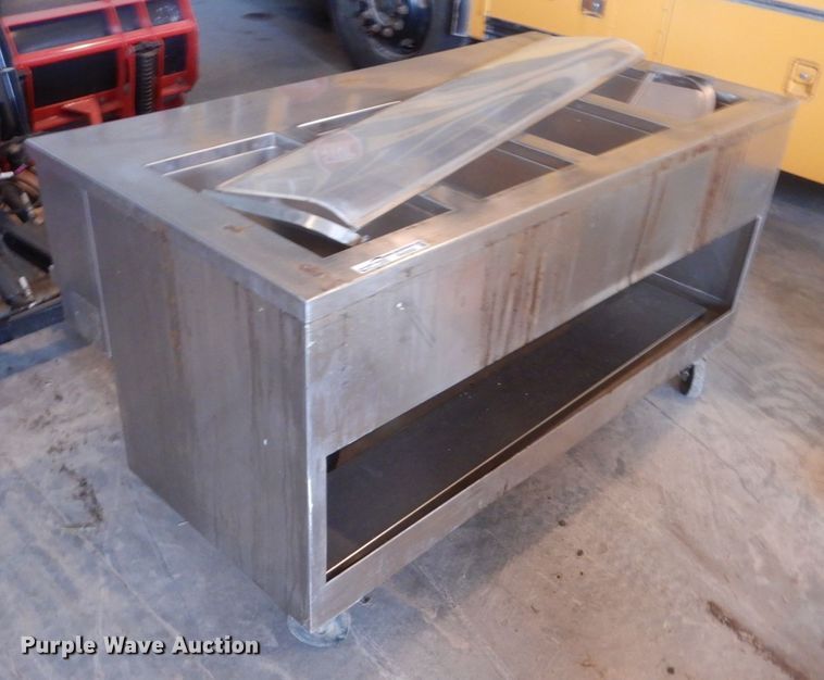 image for item FK9352 Kessel CU9TGKKC204-4-8G stainless steel warming buffet table