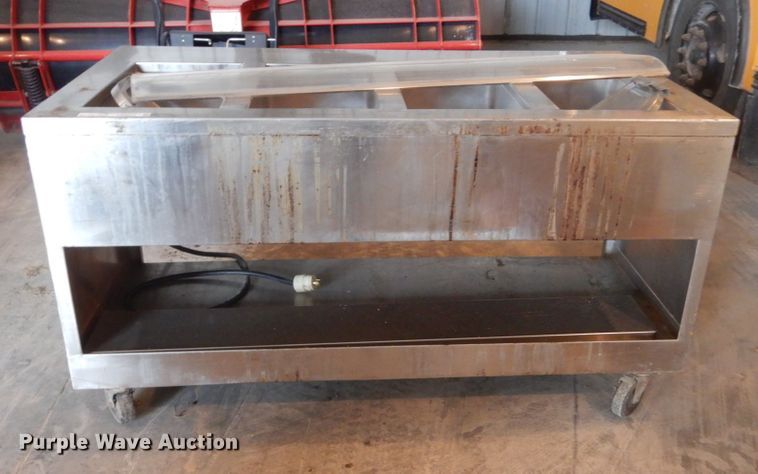 image for item FK9352 Kessel CU9TGKKC204-4-8G stainless steel warming buffet table