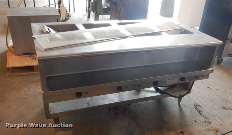 image for item FK9352 Kessel CU9TGKKC204-4-8G stainless steel warming buffet table