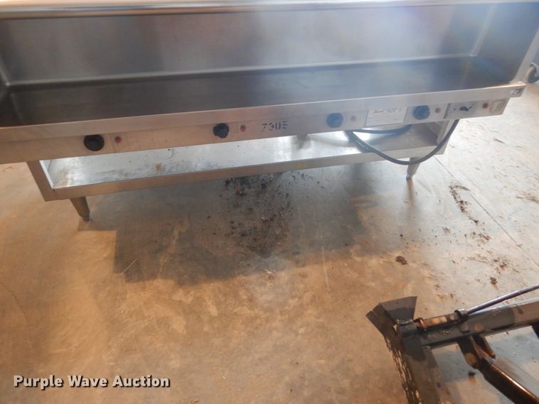 image for item FK9352 Kessel CU9TGKKC204-4-8G stainless steel warming buffet table