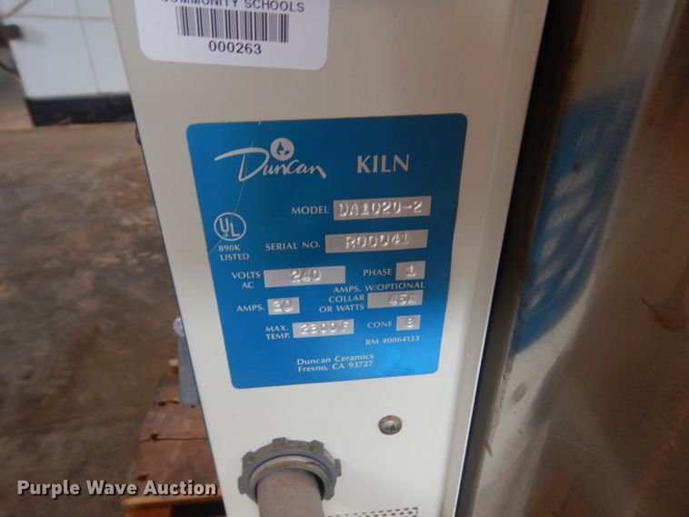 image for item FK9353 Duncan R00042 kiln