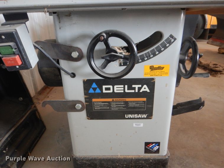 image for item FK9359 Delta Unisaw table saw