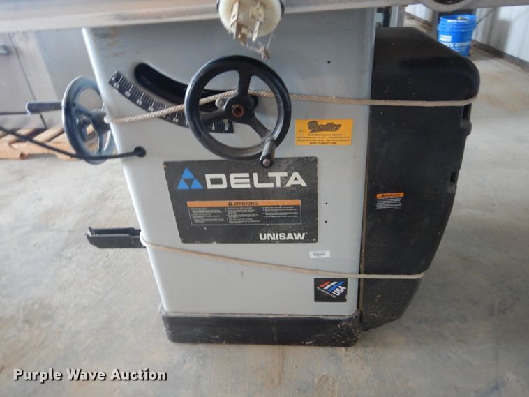 image for item FK9360 Delta Unisaw table