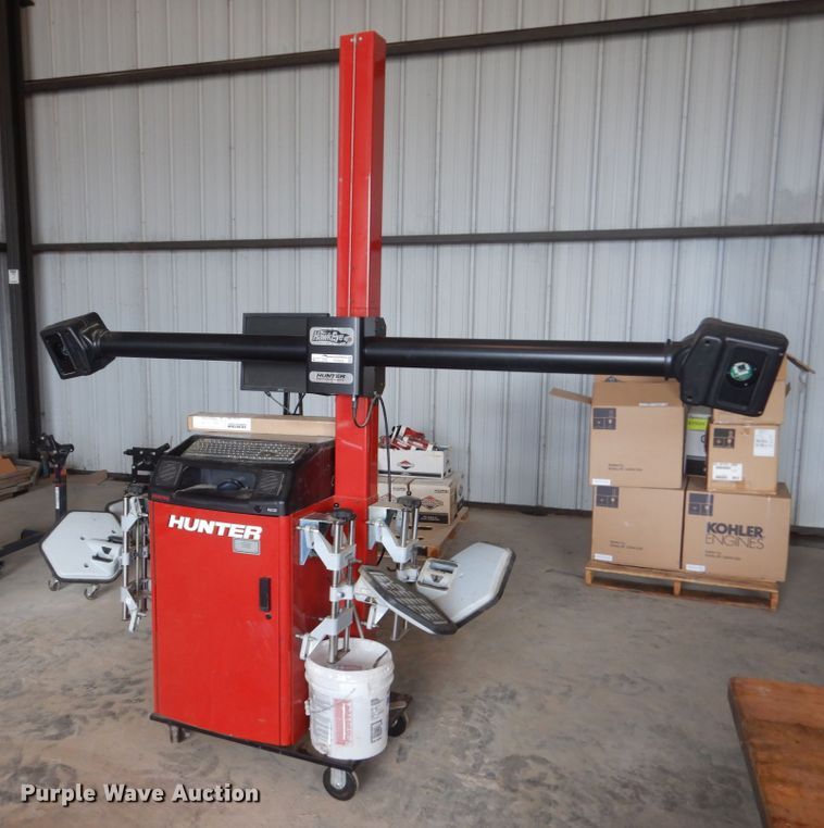 Hunter PA130 automated wheel alignment machine in Jefferson, IA | Item ...