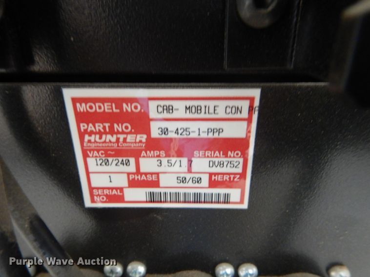 image for item FK9365 Hunter PA130 automated wheel alignment machine