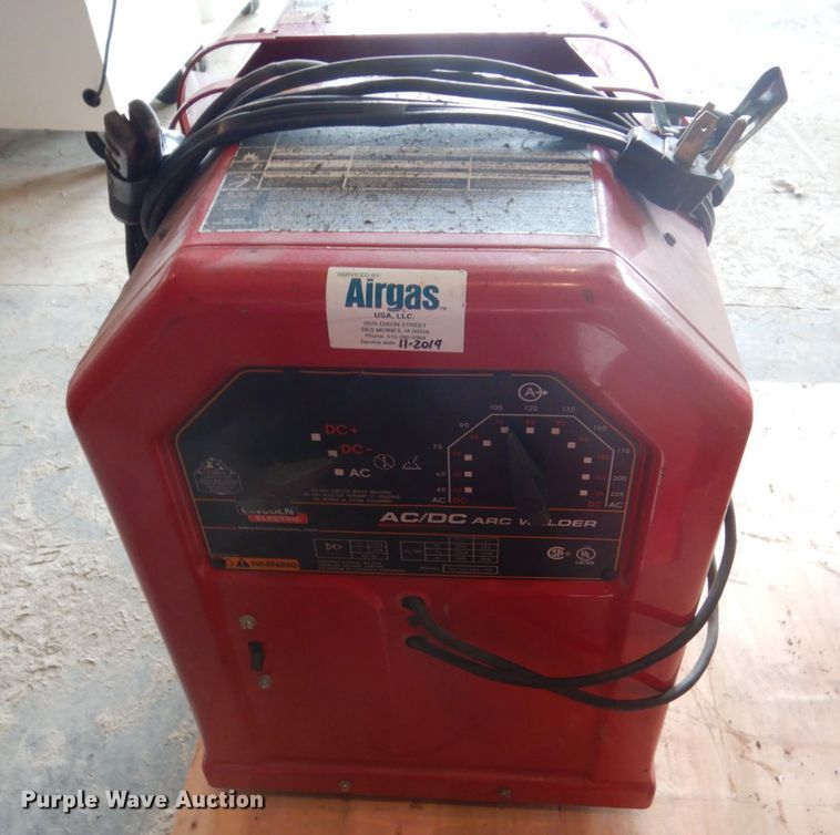 image for item FK9374 (3) Lincoln AC/DC arc welders