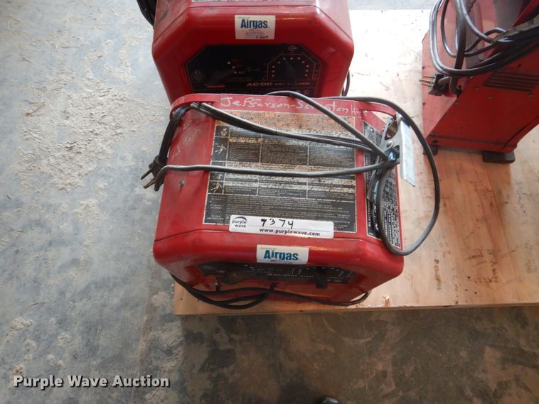 image for item FK9374 (3) Lincoln AC/DC arc welders
