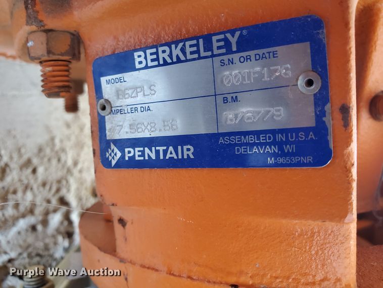 image for item GM9305 Berkeley B6ZPLS pump