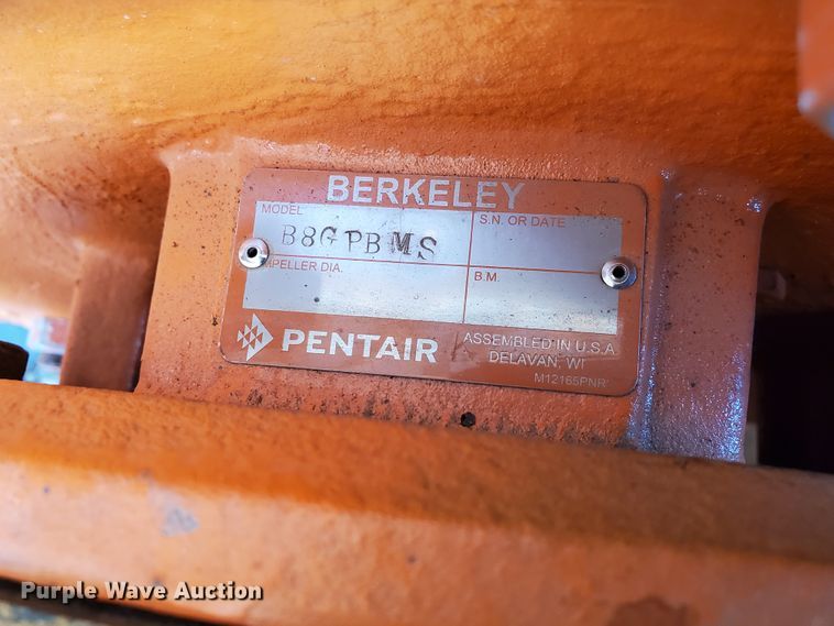 image for item GM9307 Berkeley B8GPBMS pump