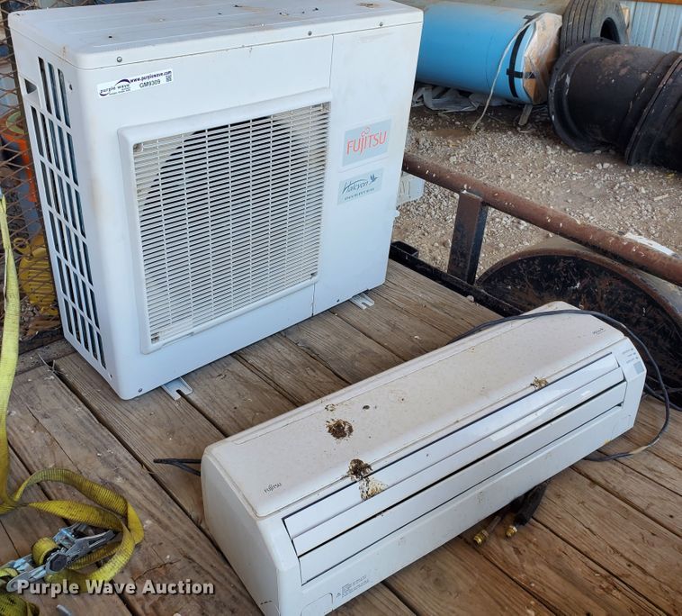 Fujitsu Halcyon AC unit in Garden City, KS Item GM9309 sold Purple Wave