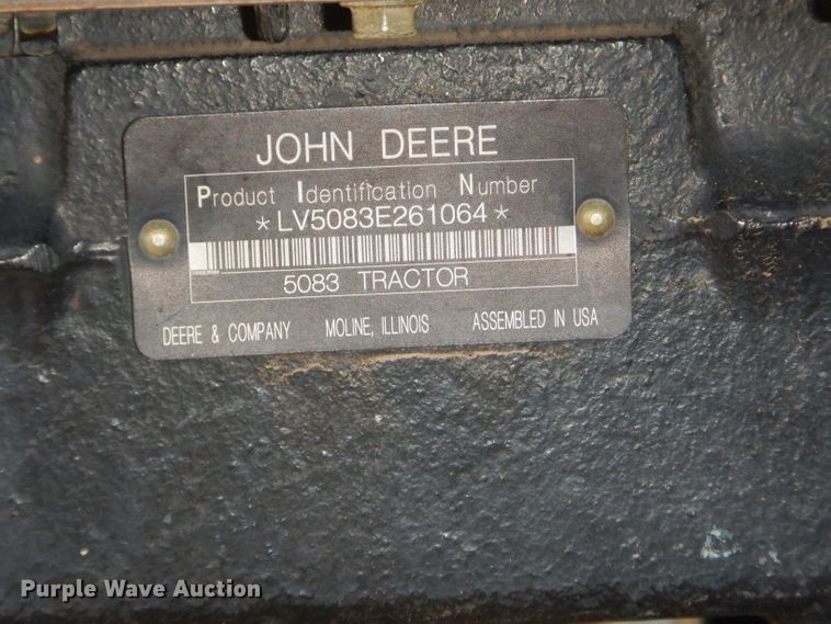 image for item GN9222 2010 John Deere 5083E  tractor