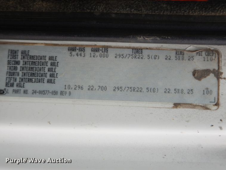 image for item GN9224 2000 Freightliner FL80  dump truck