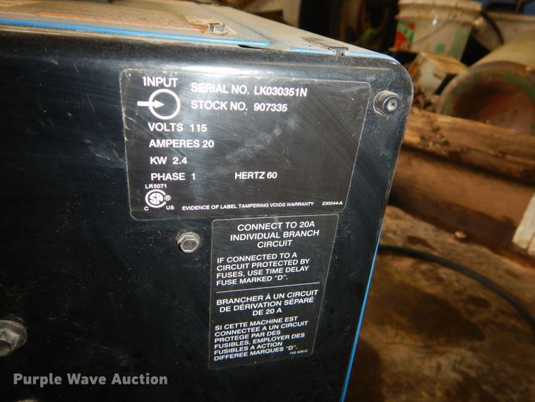 image for item GN9226 Miller Millermatic 140 wire welder