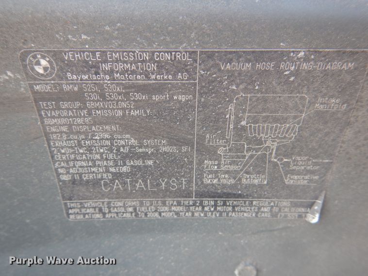 image for item GO9190 2006 BMW 530XI