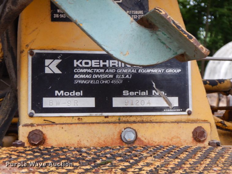 image for item GT9424 Bomag BW-9R  pneumatic roller