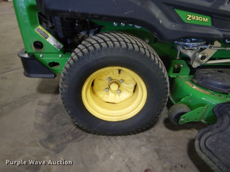 image for item GV9166 2015 John Deere Z930M ZTR lawn mower