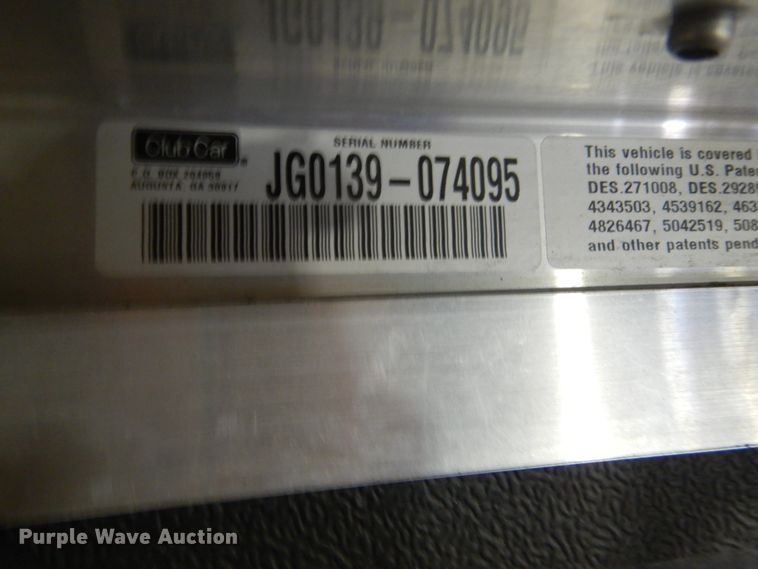 image for item GV9167 Ingersoll Rand Carryall 6 EMS golf cart