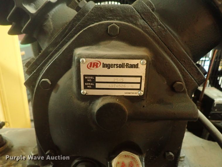 image for item GV9473 Ingersoll Rand 2545 air compressor