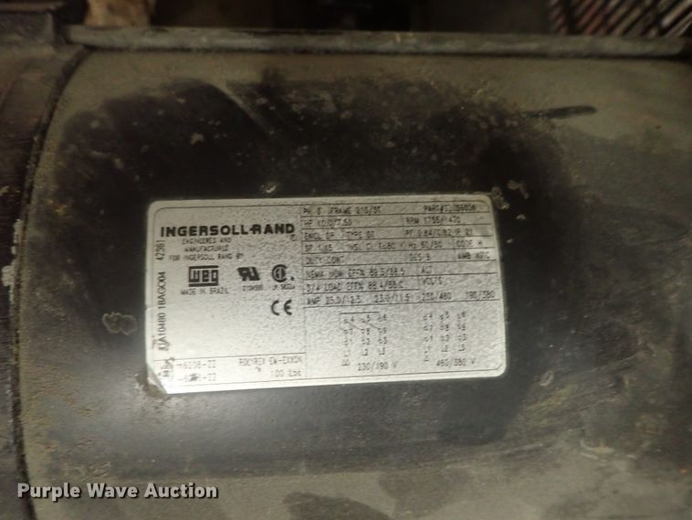 image for item GV9473 Ingersoll Rand 2545 air compressor