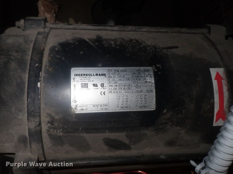 image for item GV9473 Ingersoll Rand 2545 air compressor