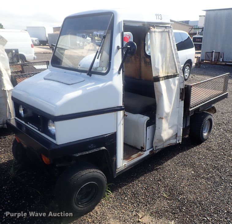 image for item GV9541 1984 Cushman 898532-8420  utility vehicle