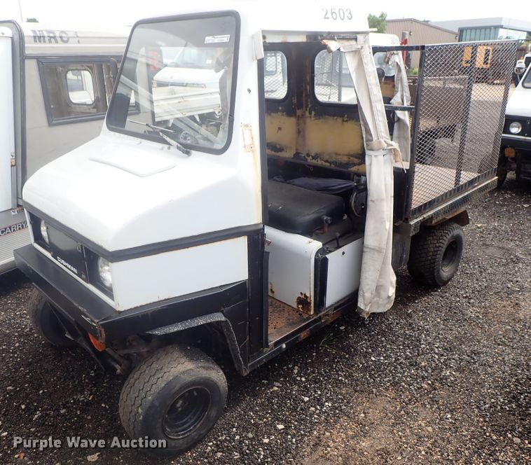 image for item GV9544 1985 Cushman 898532-8510  utility vehicle