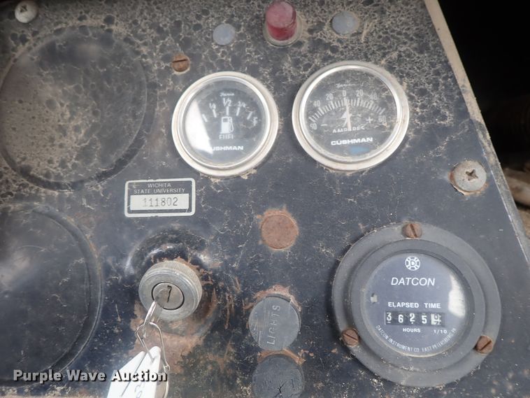 image for item GV9544 1985 Cushman 898532-8510  utility vehicle