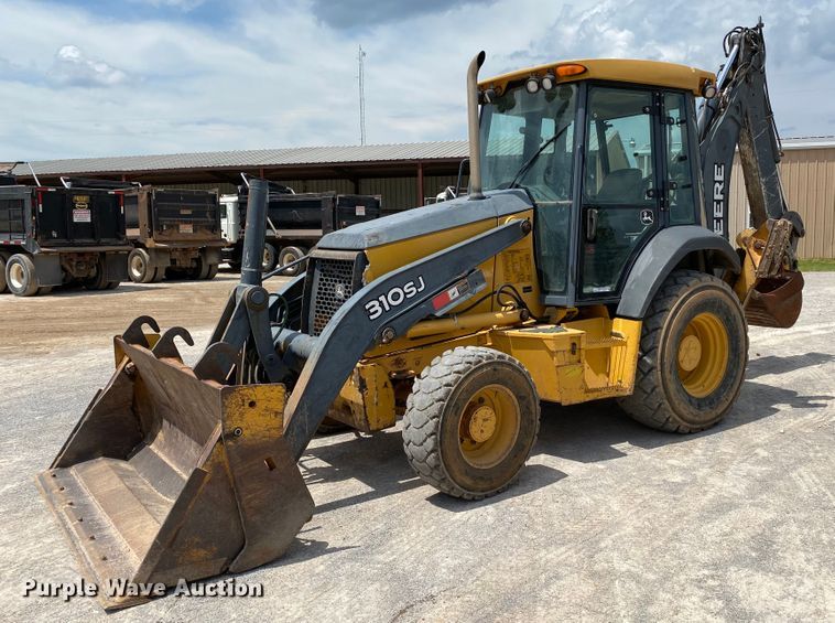 image for item HG9131 2008 John Deere 310SJ  backhoe