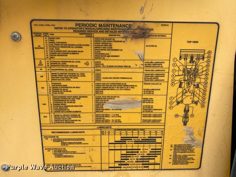 image for item HG9131 2008 John Deere 310SJ  backhoe