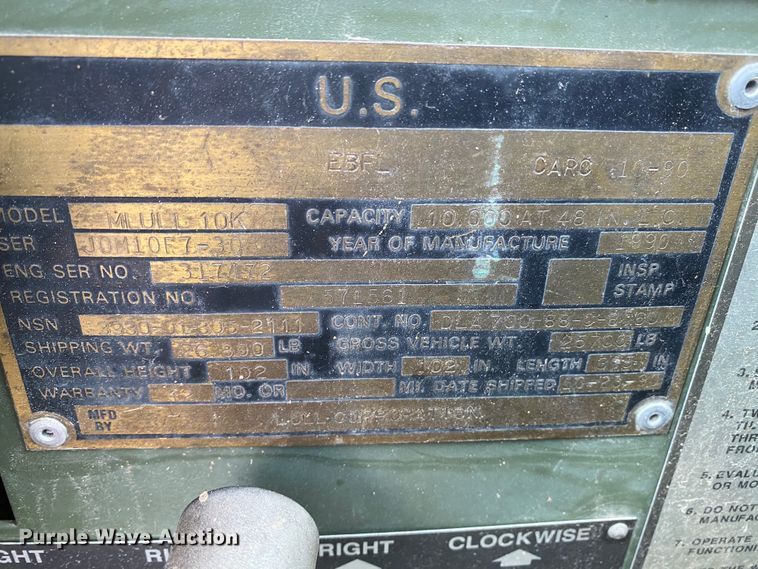 image for item HG9135 Lull 10K  telehandler