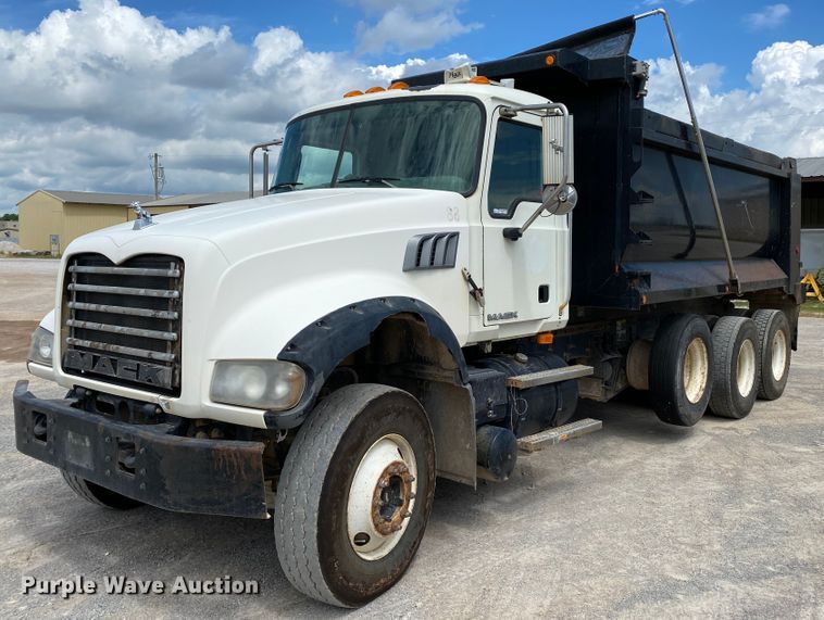image for item HG9137 2009 Mack Granite GU713  dump truck
