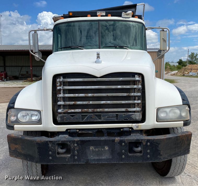 image for item HG9137 2009 Mack Granite GU713  dump truck