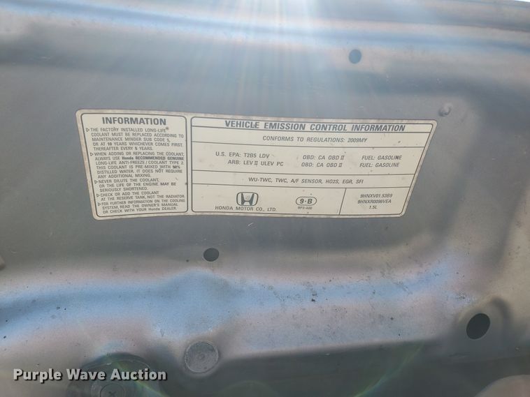 image for item HK9175 2009 Honda Fit