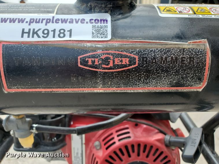 image for item HK9181 Tiger TGR-80 compactor