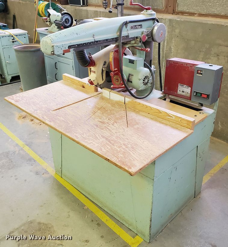 image for item HK9214 DeWalt GA radial arm saw
