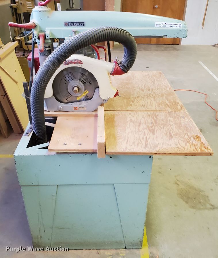 image for item HK9214 DeWalt GA radial arm saw