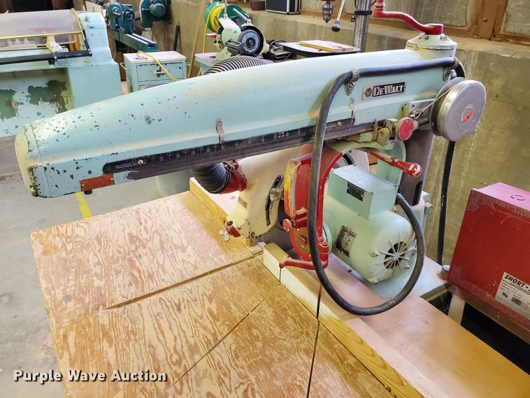 image for item HK9214 DeWalt GA radial arm saw