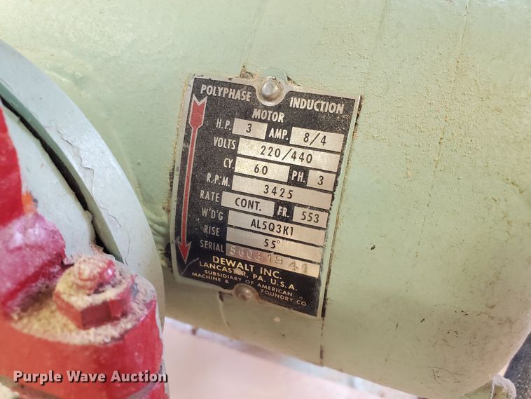 image for item HK9214 DeWalt GA radial arm saw