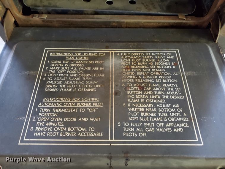 image for item HK9219 South Bend 2326A oven