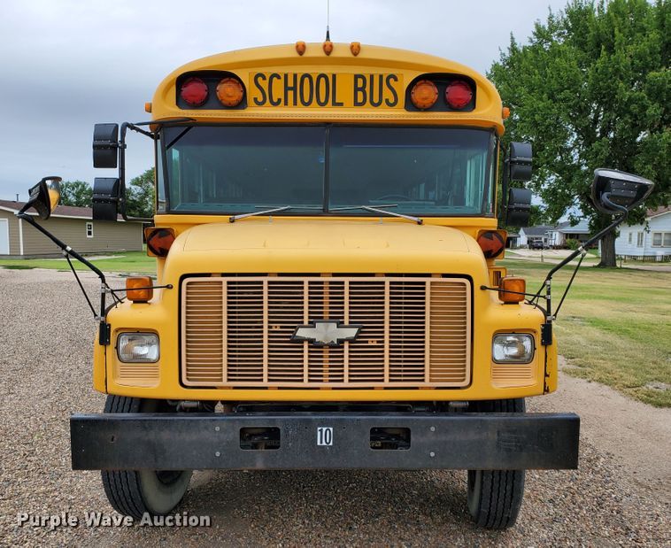 image for item HK9222 1997 Chevrolet  Blue Bird school bus
