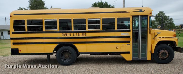 image for item HK9222 1997 Chevrolet  Blue Bird school bus
