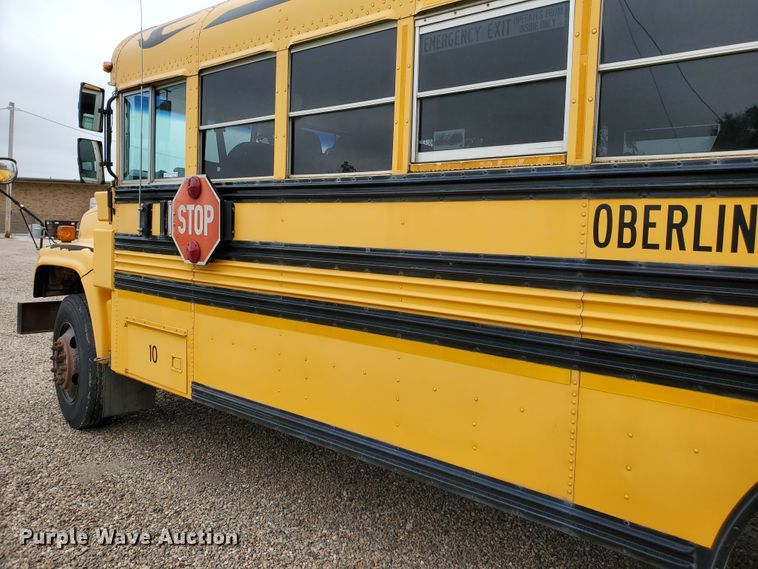 image for item HK9222 1997 Chevrolet  Blue Bird school bus