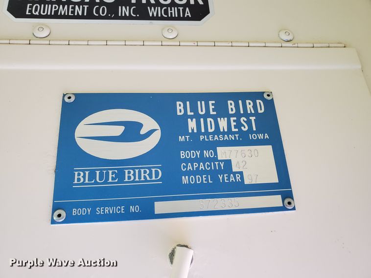 image for item HK9222 1997 Chevrolet  Blue Bird school bus