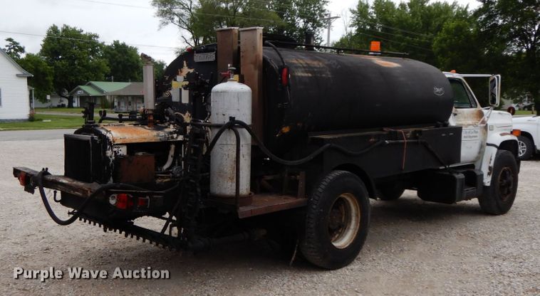 image for item HM9716 1985 Chevrolet 70  oil distributor truck