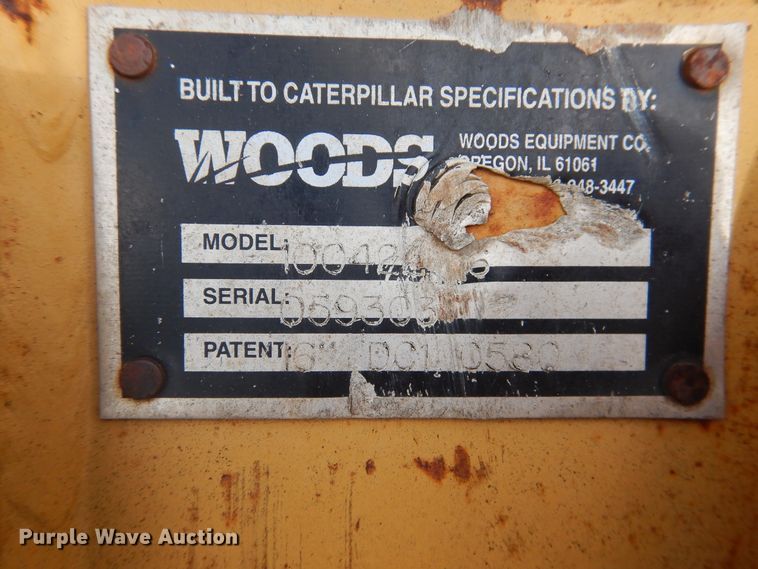 image for item HO9002 Woods 10042616 backhoe bucket