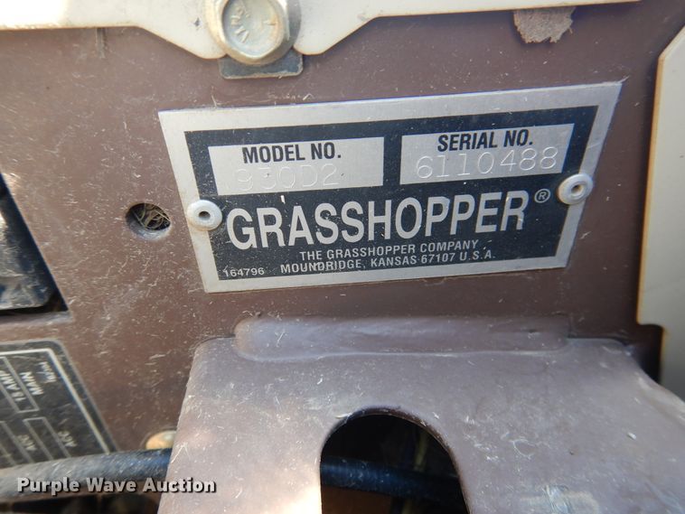 image for item HV9202 2011 Grasshopper 930D ZTR lawn mower